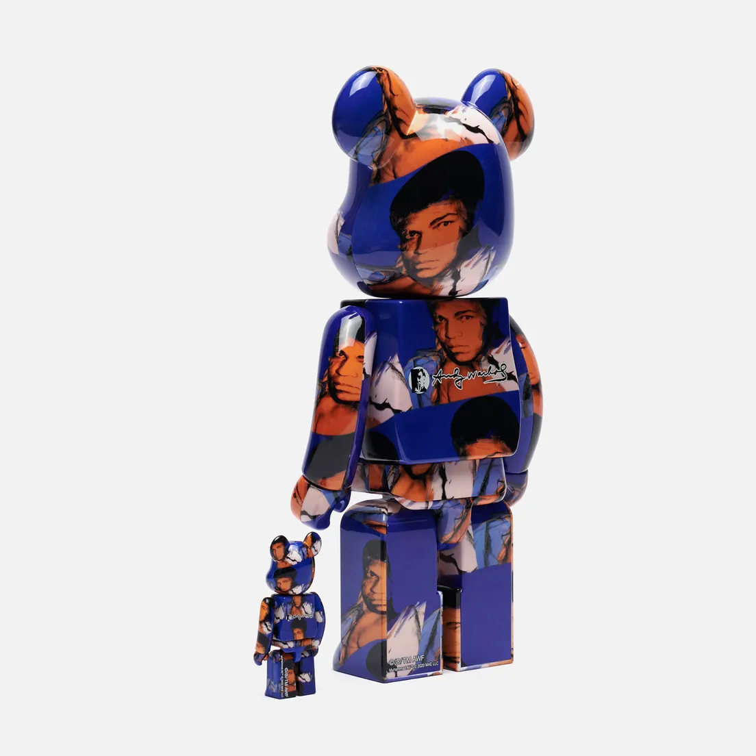 Medicom Toy Игрушка Andy Warhol Muhammad Ali 100% & 400%