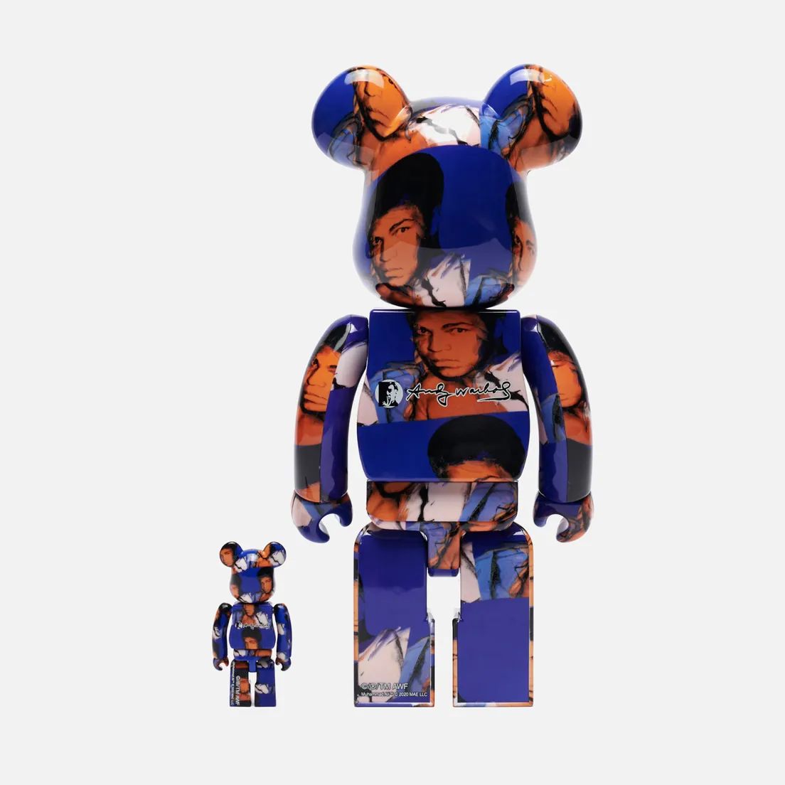 Medicom Toy Игрушка Andy Warhol Muhammad Ali 100% & 400%