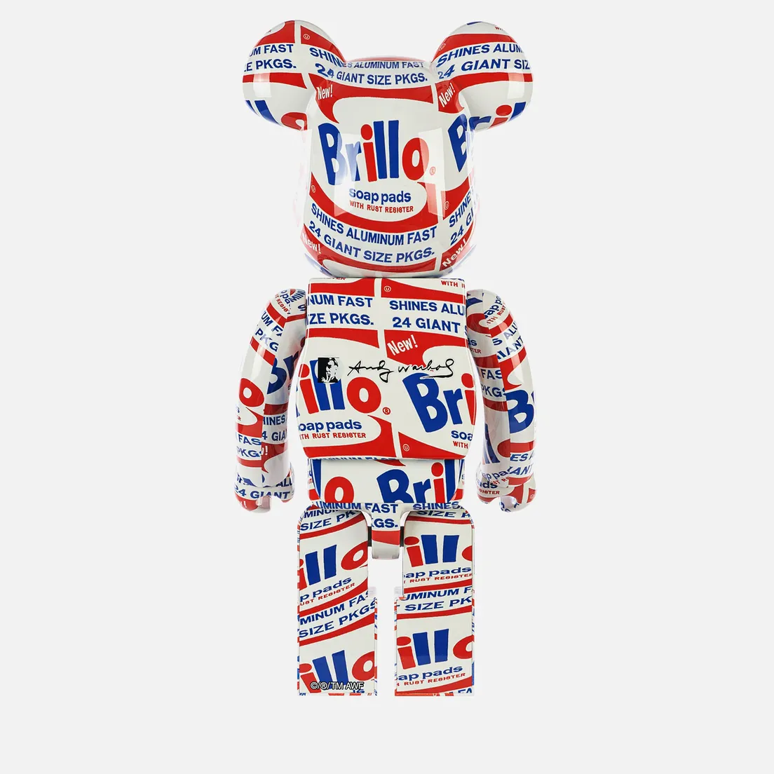 Medicom Toy Игрушка Andy Warhol Brillo 1000%