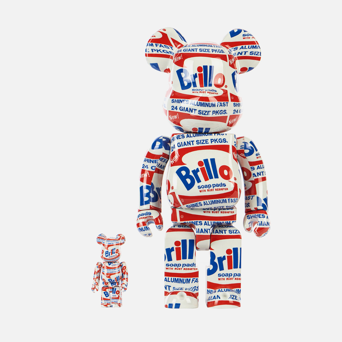 Medicom Toy Игрушка Andy Warhol Brillo 100% & 400%