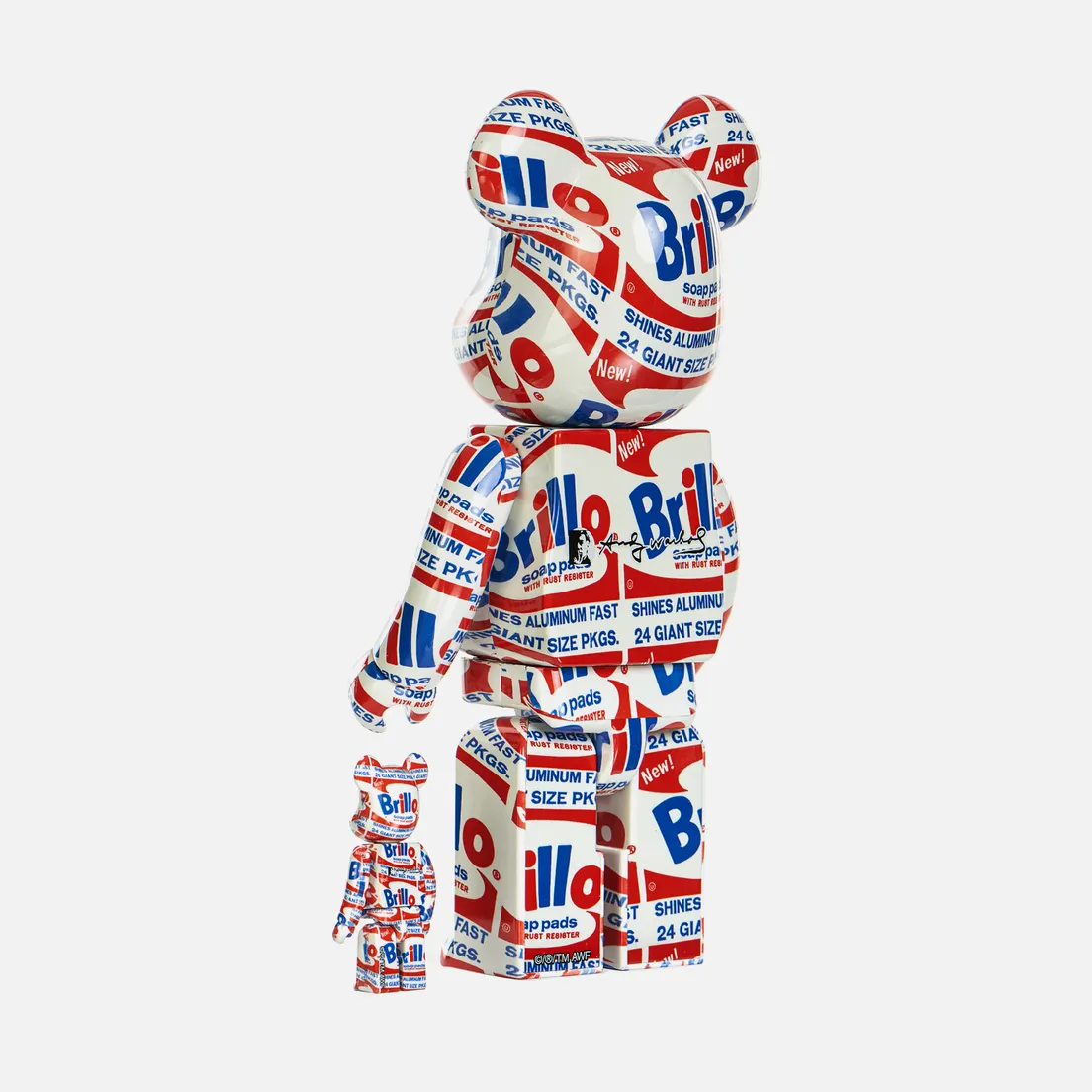 Medicom Toy Игрушка Andy Warhol Brillo 100% & 400%