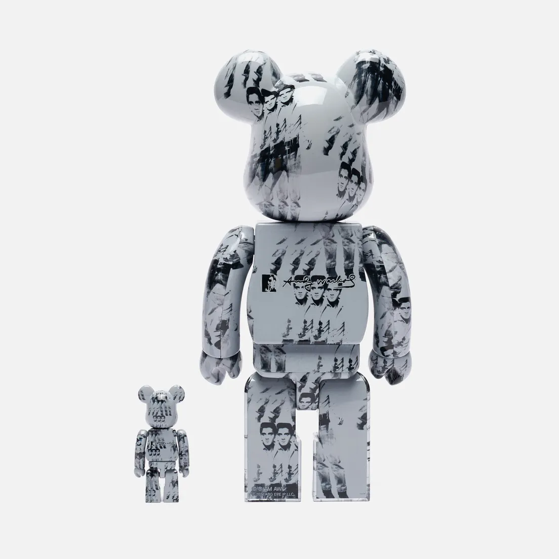 Medicom Toy Игрушка Andy Warhol Elvis Presley 100% & 400%