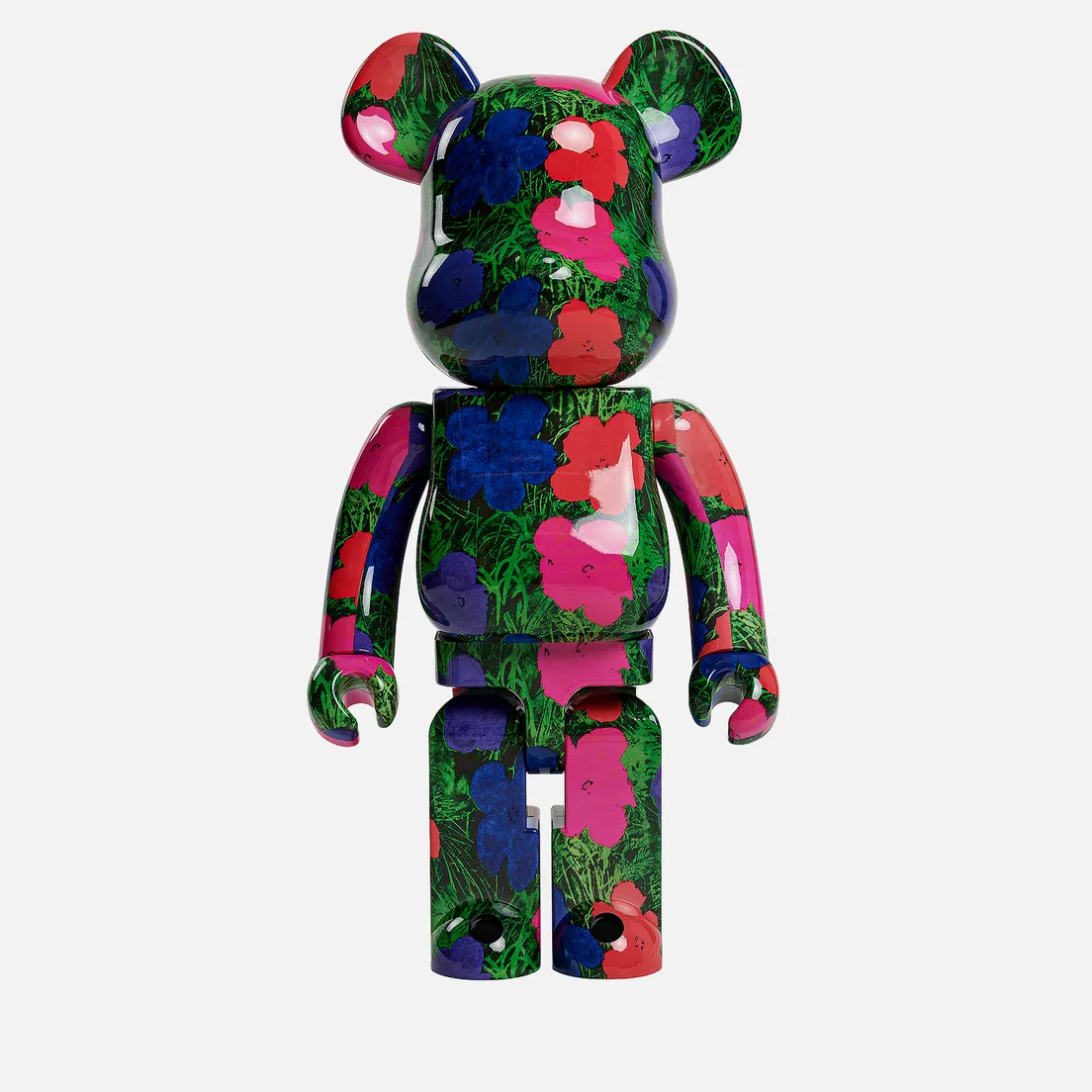 Medicom Toy Игрушка Bearbrick Andy Warhol Flrs 1000%