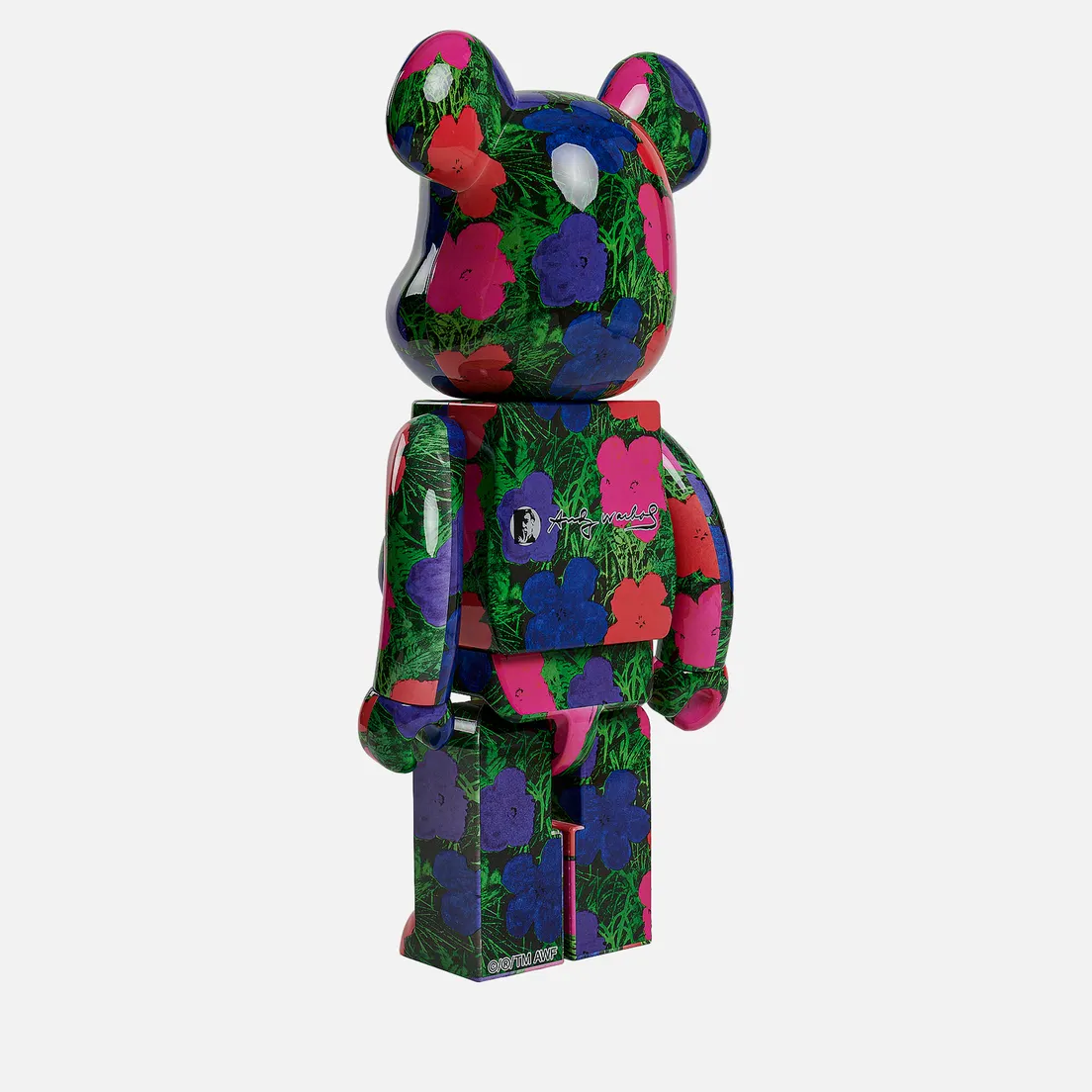 Medicom Toy Игрушка Bearbrick Andy Warhol Flrs 1000%