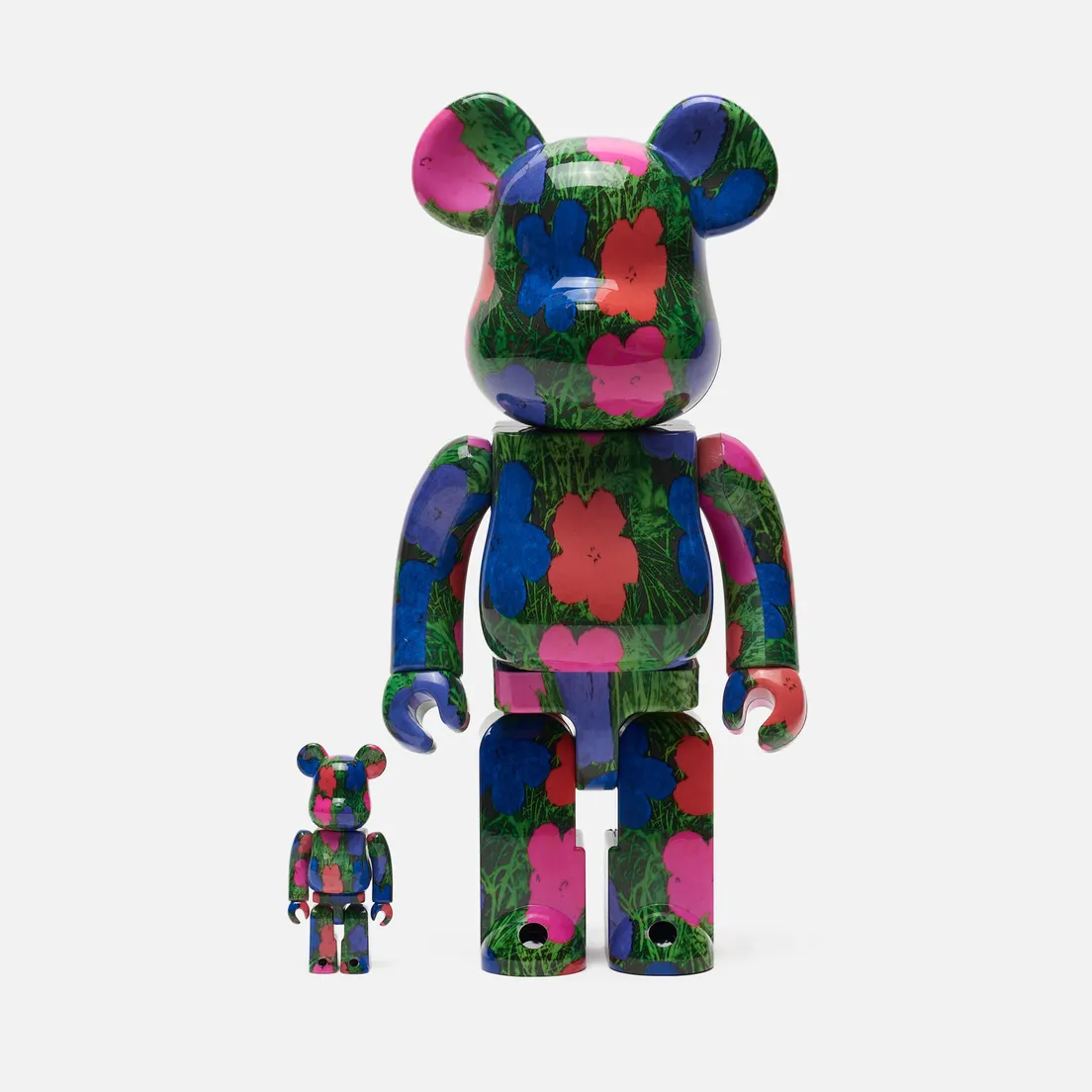 Medicom Toy Игрушка Bearbrick Andy Warhol Flrs 100% & 400%