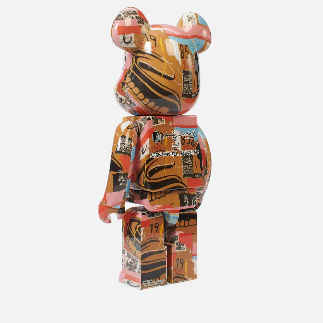 Medicom Toy Игрушка Andy Warhol x Jean-Michel Basquiat 2 1000%