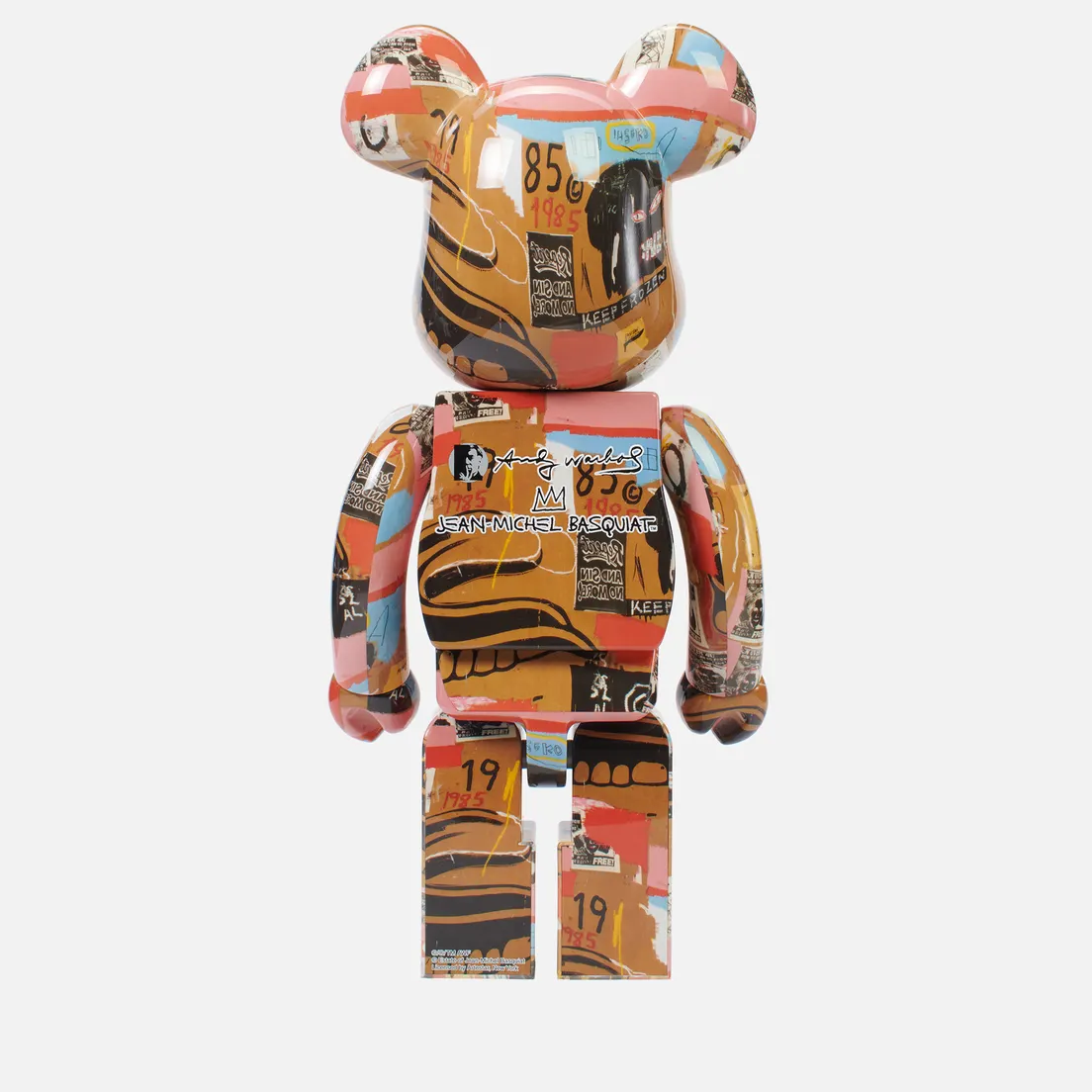 Medicom Toy Игрушка Andy Warhol x Jean-Michel Basquiat 2 1000%