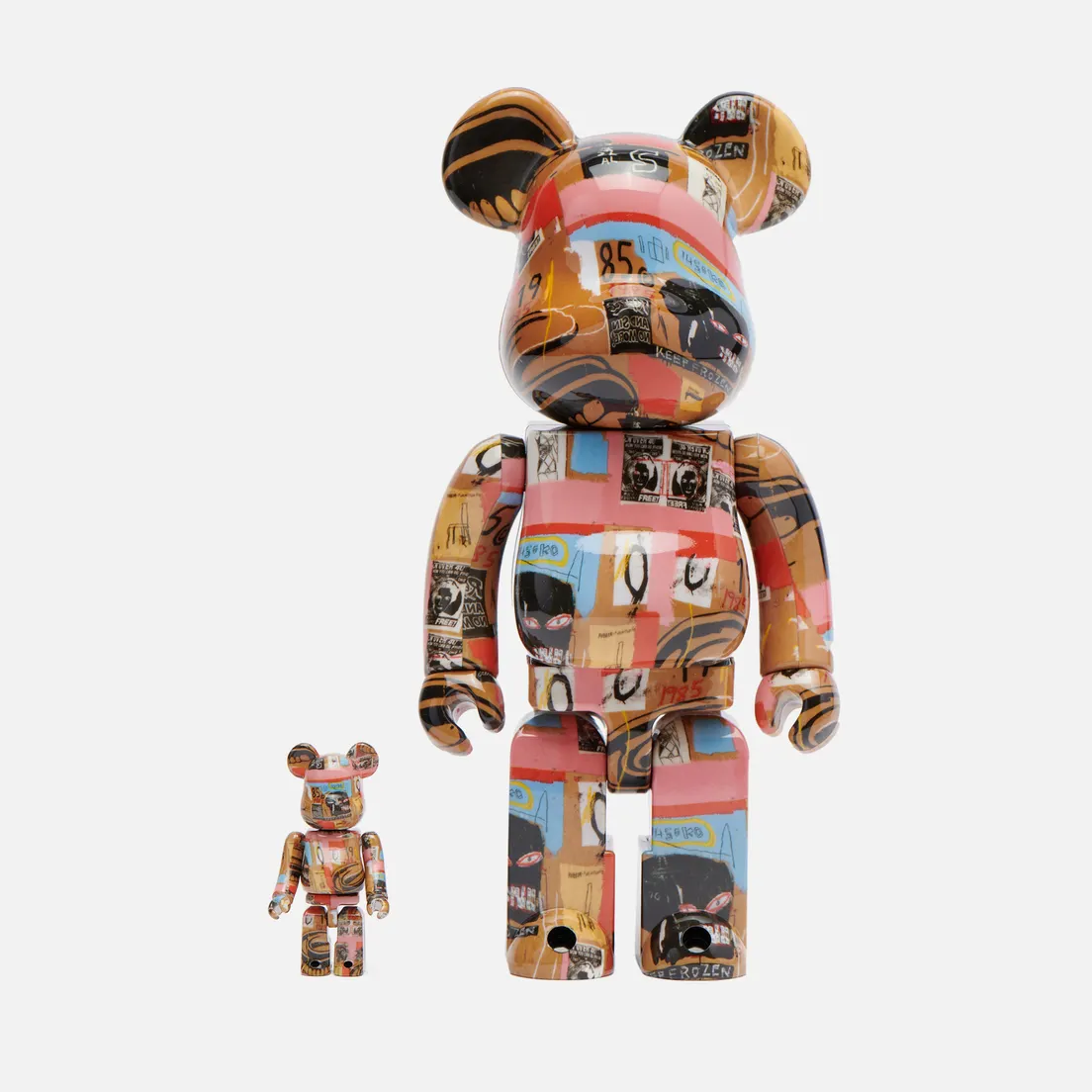 Medicom Toy Игрушка Andy Warhol x Jean-Michel Basquiat 2 100% & 400%