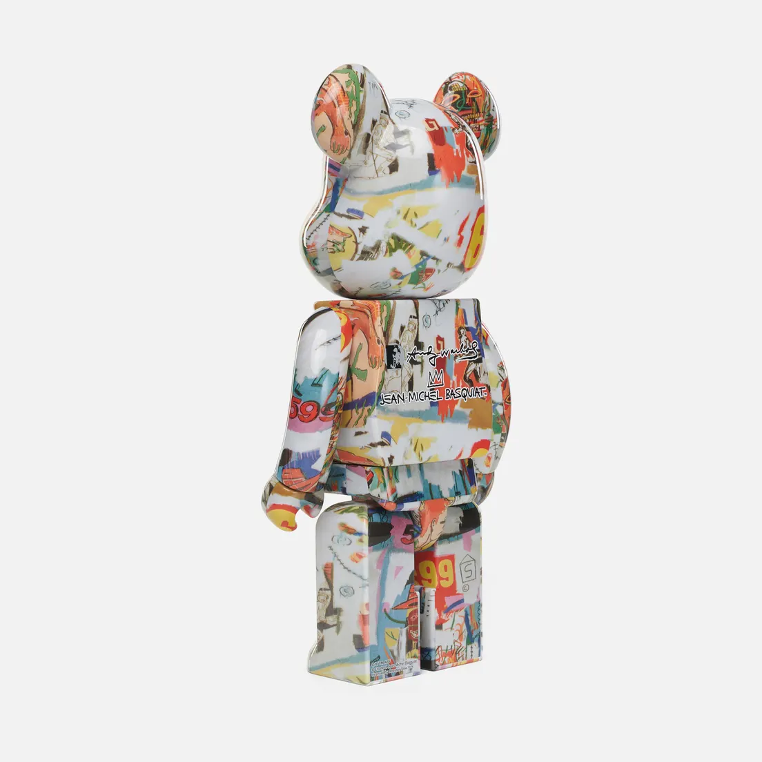 Medicom Toy Игрушка Andy Warhol x Jean-Michel Basquiat 4 400%