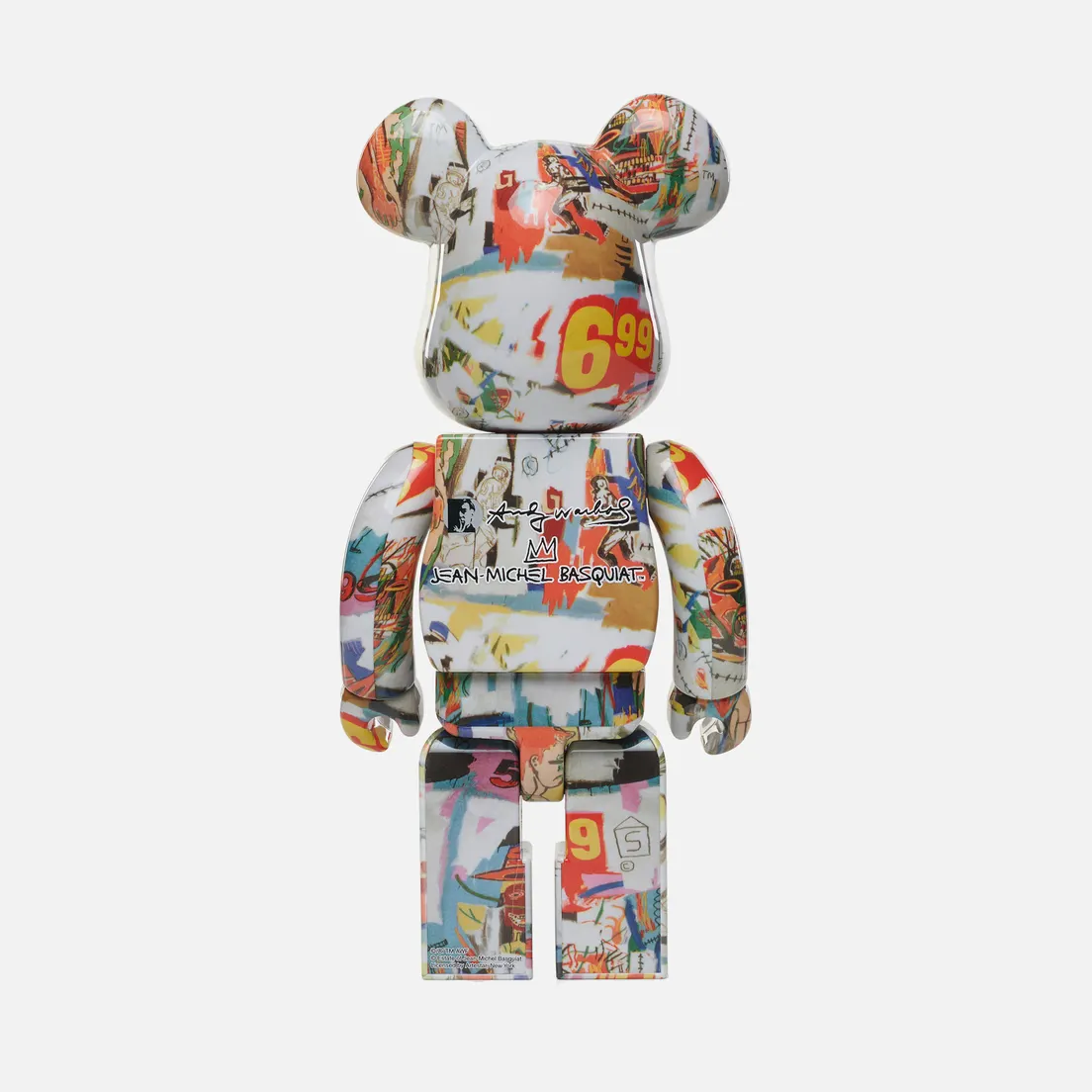 Medicom Toy Игрушка Andy Warhol x Jean-Michel Basquiat 4 400%