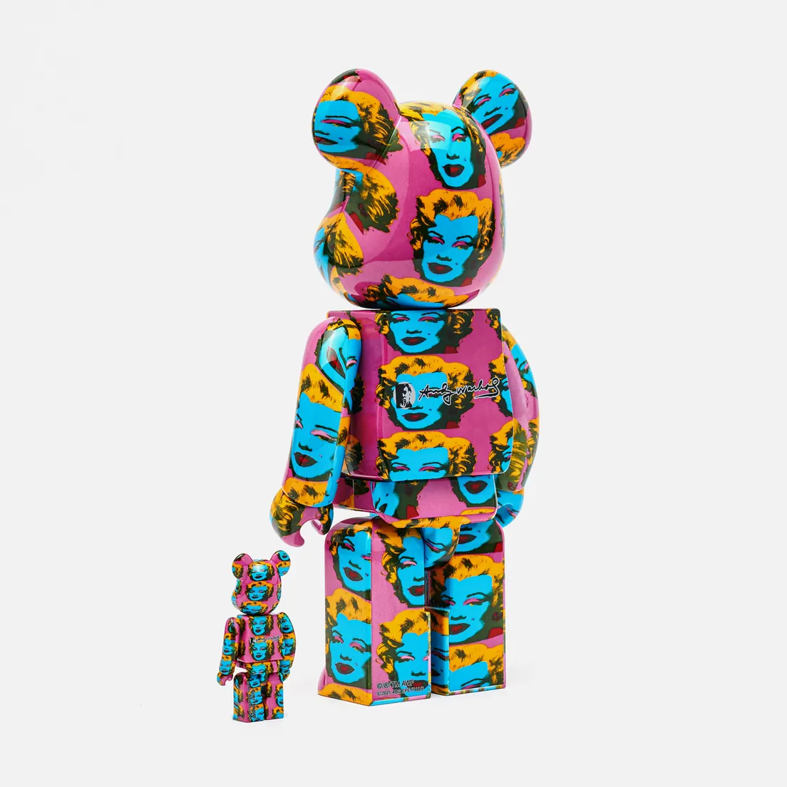 Medicom Toy Игрушка Andy Warhol Marilyn Monroe 2 100% & 400%