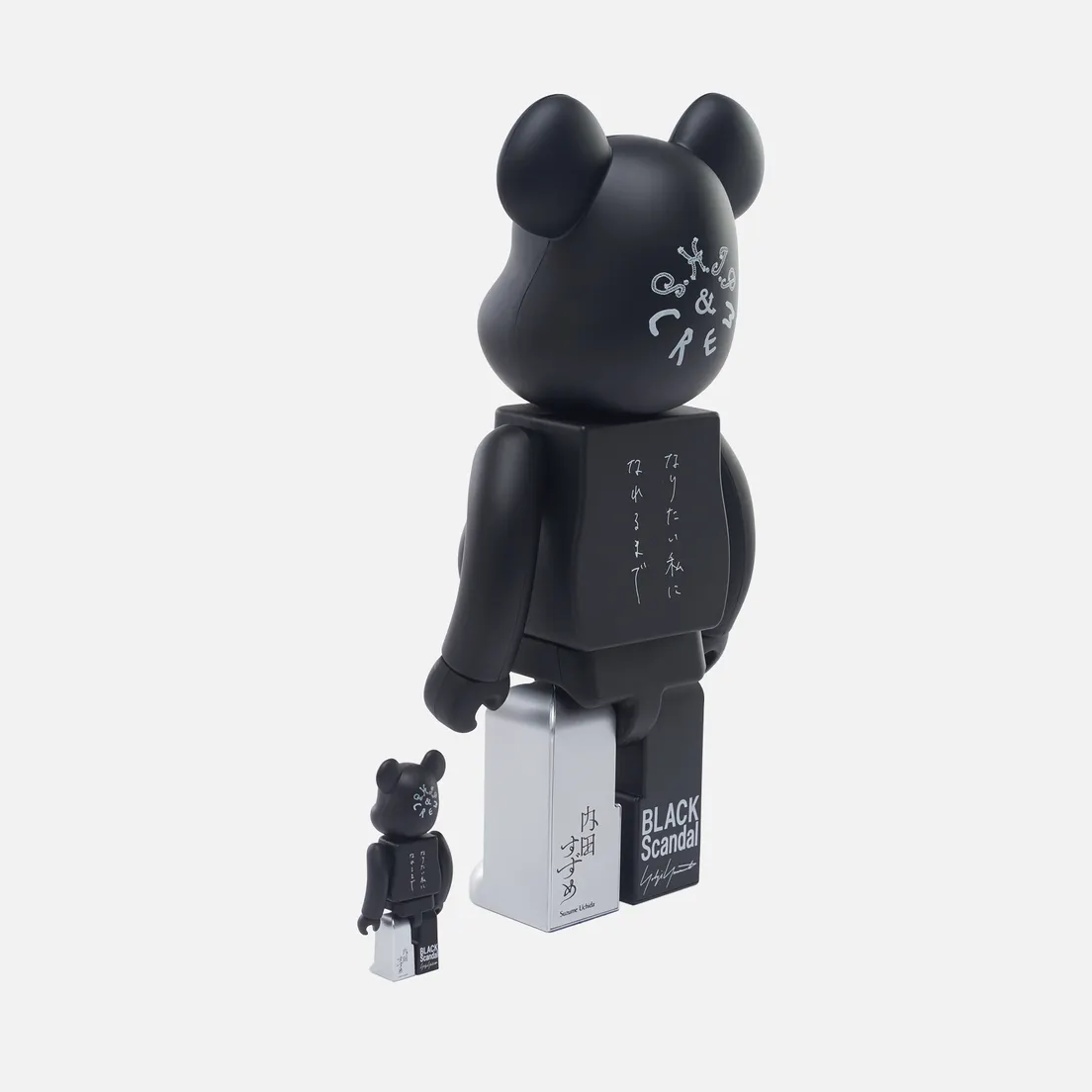Medicom Toy Игрушка Black Scandal Yohji Yamamoto x Suzume Uchida x S.H.I.P&crew Ideal Self 100% & 400%