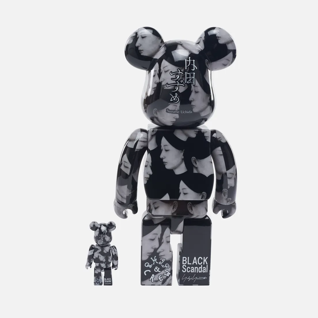 Medicom Toy Игрушка Black Scandal Yohji Yamamoto x Suzume Uchida x S.H.I.P&crew Multiple Self 100% & 400%