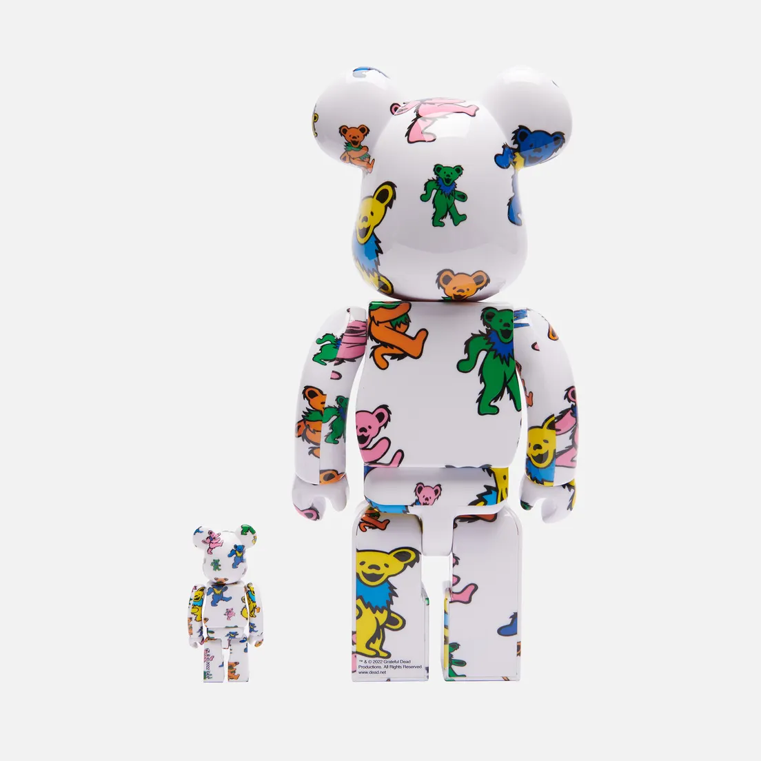 Medicom Toy Игрушка Grateful Dead Dancing Bear 100% & 400%