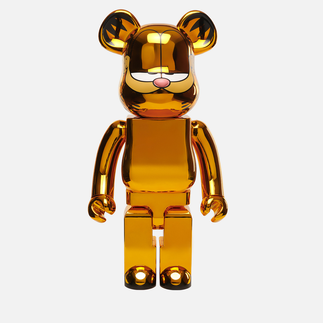 Medicom Toy Игрушка Garfield Gold Chrome 1000%