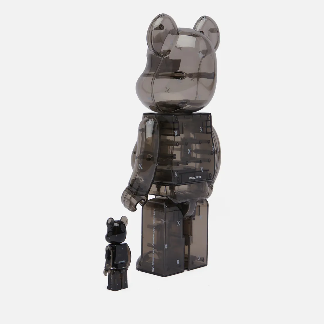 Medicom Toy Игрушка God Selection XXX Black Clear 100% & 400%