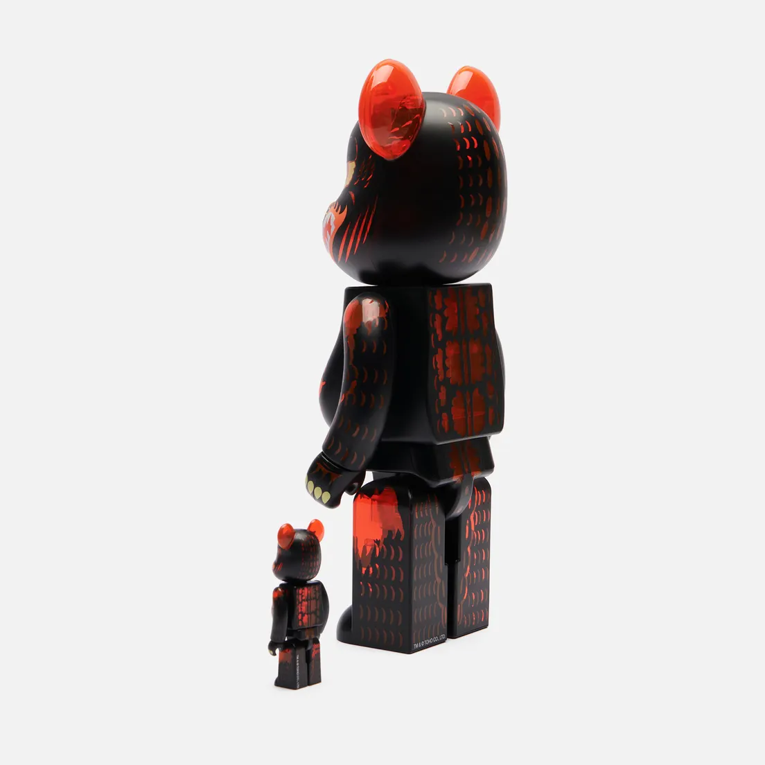 Medicom Toy Игрушка Godzilla Meltdown Clear Orange 100% & 400%