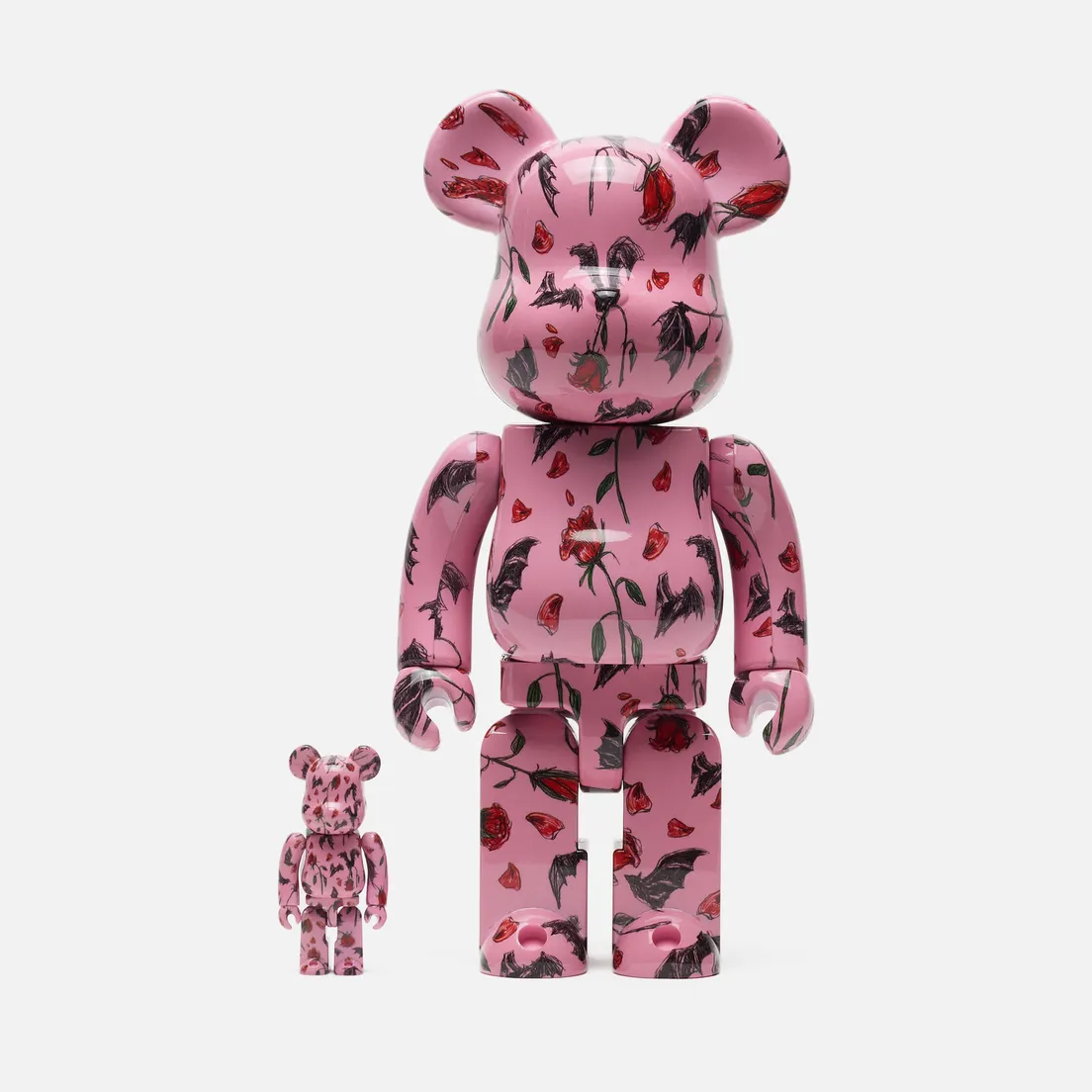 Medicom Toy Игрушка Bearbrick Kidill x Wakiyama P 100 & 400%