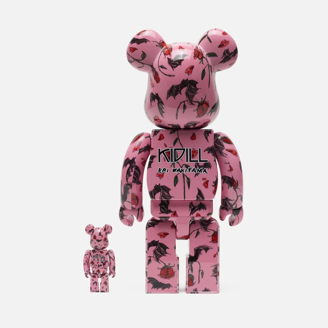 Medicom Toy Игрушка Bearbrick Kidill x Wakiyama P 100 & 400%