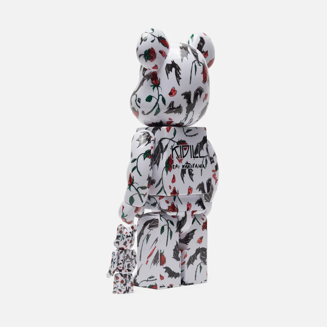 Medicom Toy Игрушка Bearbrick Kidill x Wakiyama W 100 & 400%