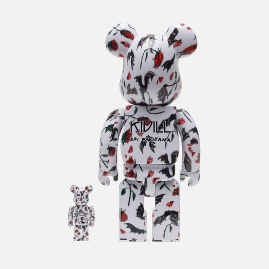 Игрушка Medicom Toy Bearbrick Kidill x Wakiyama W 100 & 400%
