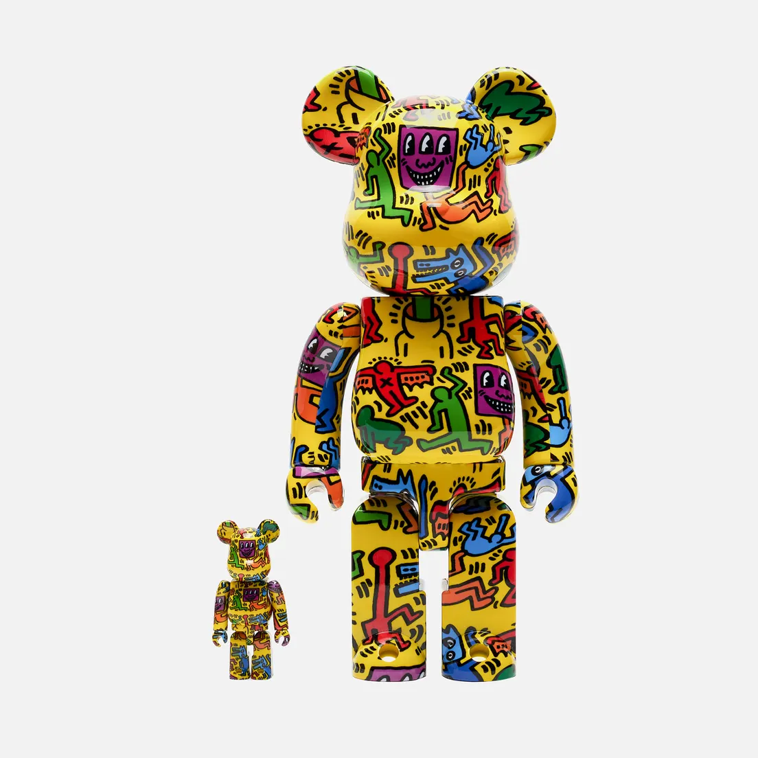 Medicom Toy Игрушка Bearbrick Keith Haring Ver. 5 100% & 400%