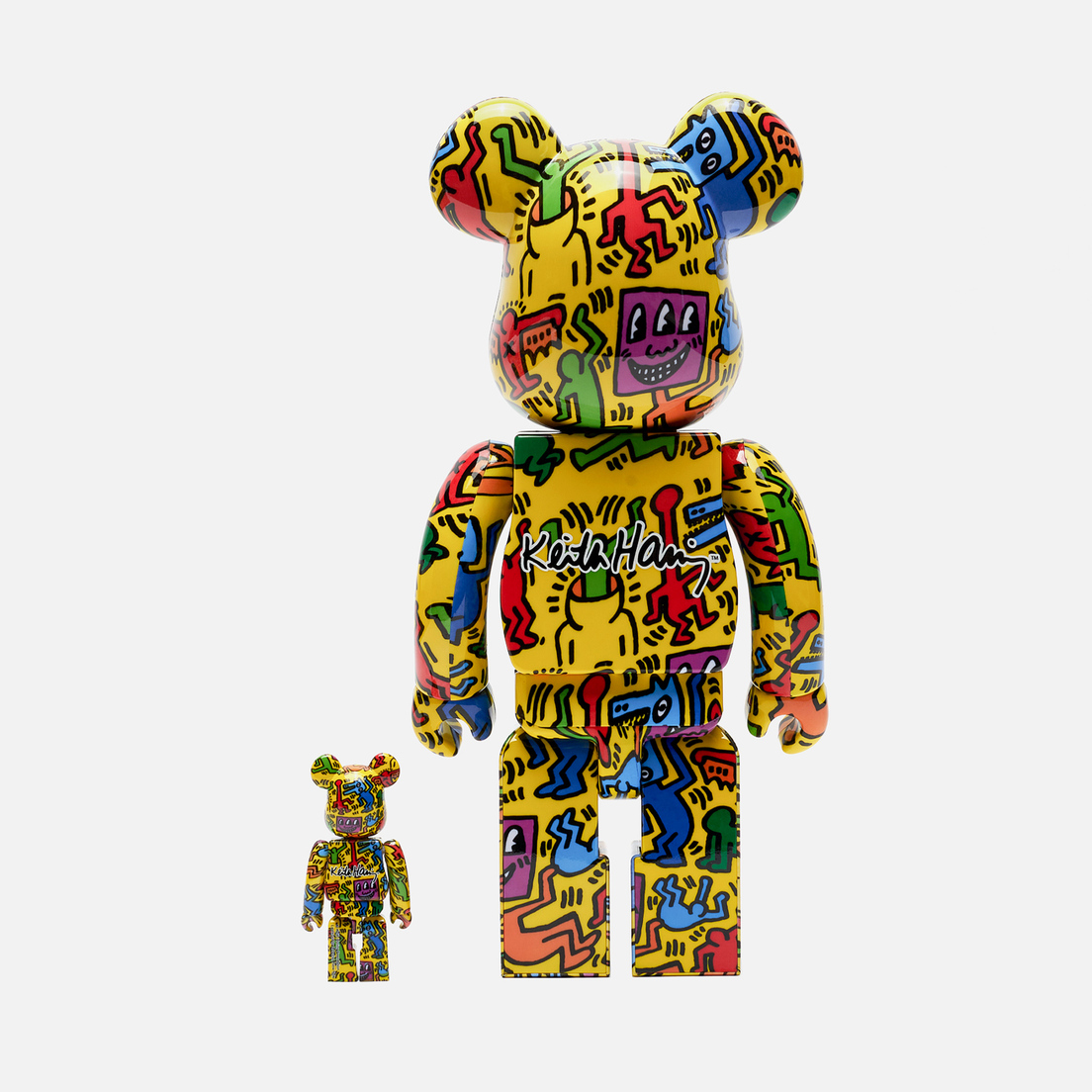 Medicom Toy Игрушка Bearbrick Keith Haring Ver. 5 100% & 400%