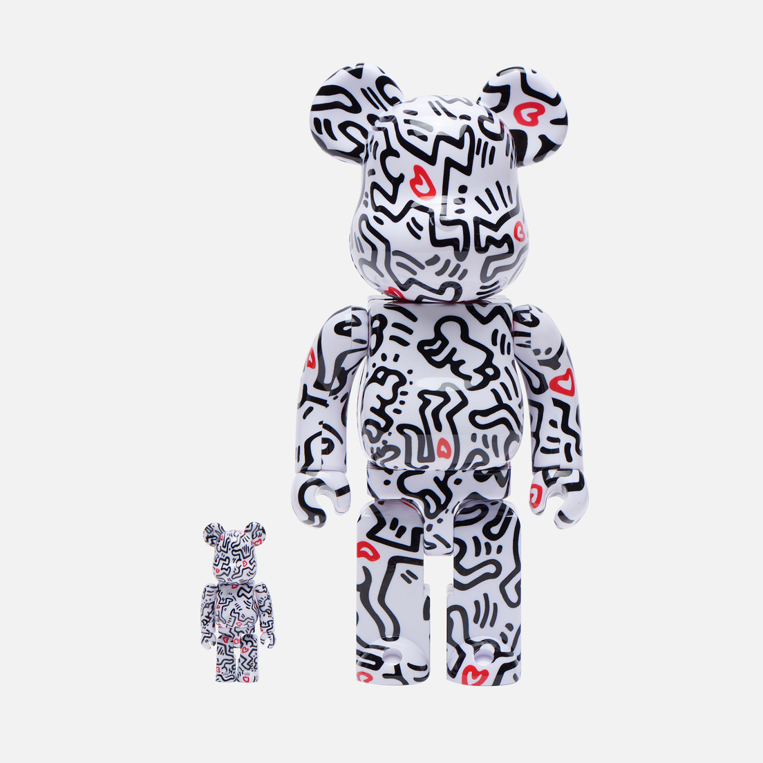 Medicom Toy Игрушка Bearbrick Keith Haring Ver. 8 100% & 400%