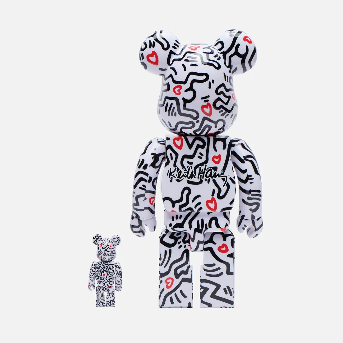 Medicom Toy Игрушка Bearbrick Keith Haring Ver. 8 100% & 400%