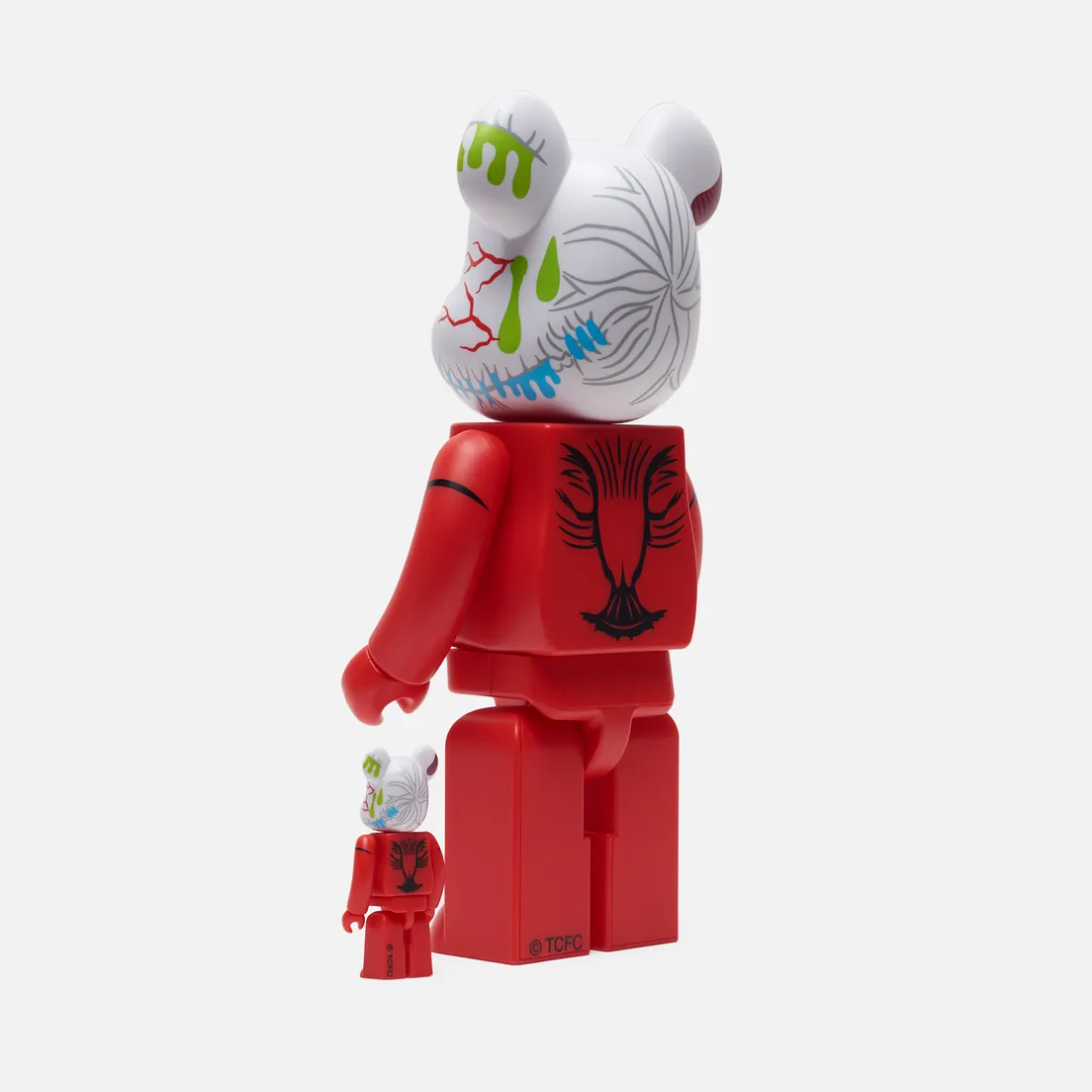 Medicom Toy Игрушка Bearbrick x Madballs Oculus 100% & 400%