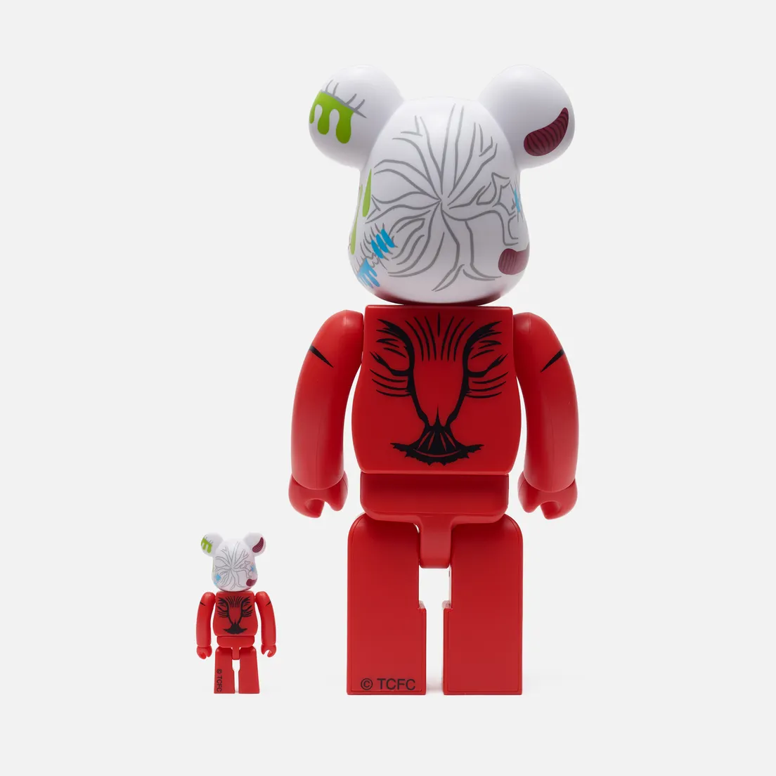 Medicom Toy Игрушка Bearbrick x Madballs Oculus 100% & 400%