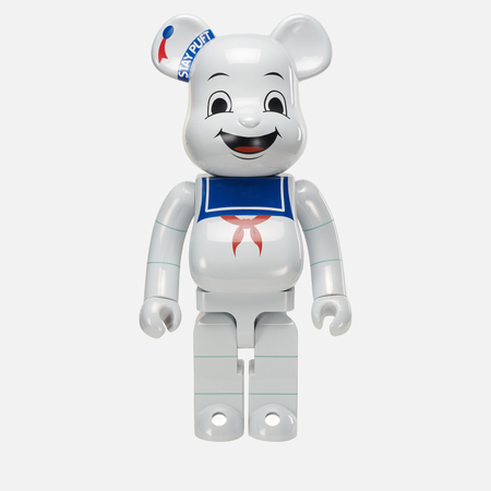 Игрушка Medicom Toy Stay Puft Marshmallow Man White Chrome 1000%, цвет белый