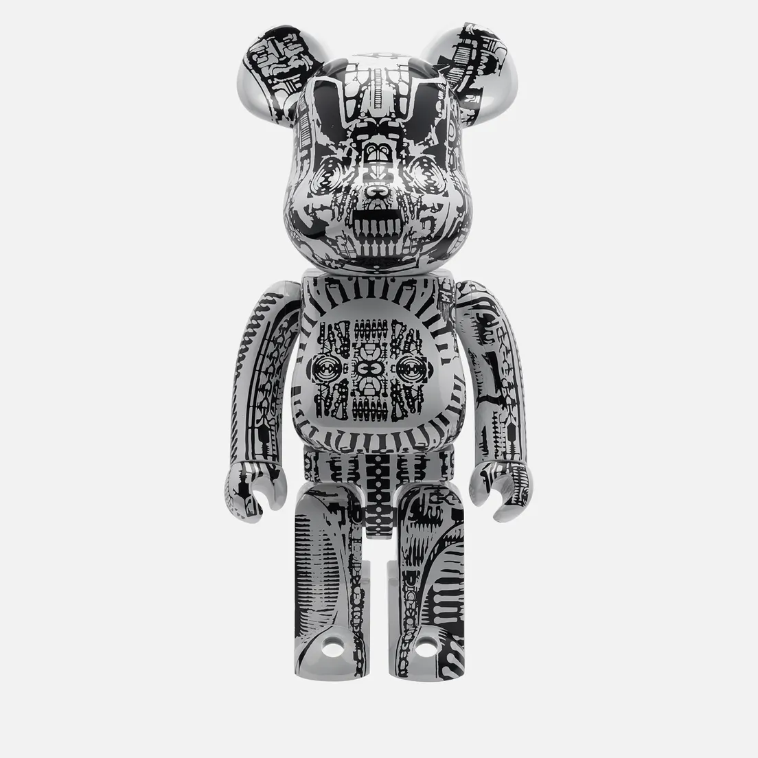 Medicom Toy Игрушка H.R. Giger White Chrome 1000%