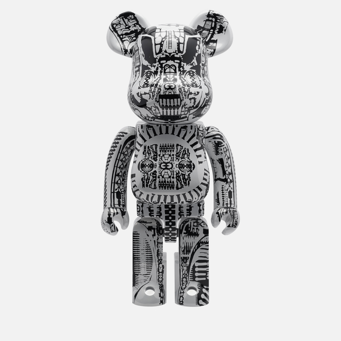 Игрушка Medicom Toy H.R. Giger White Chrome 1000%