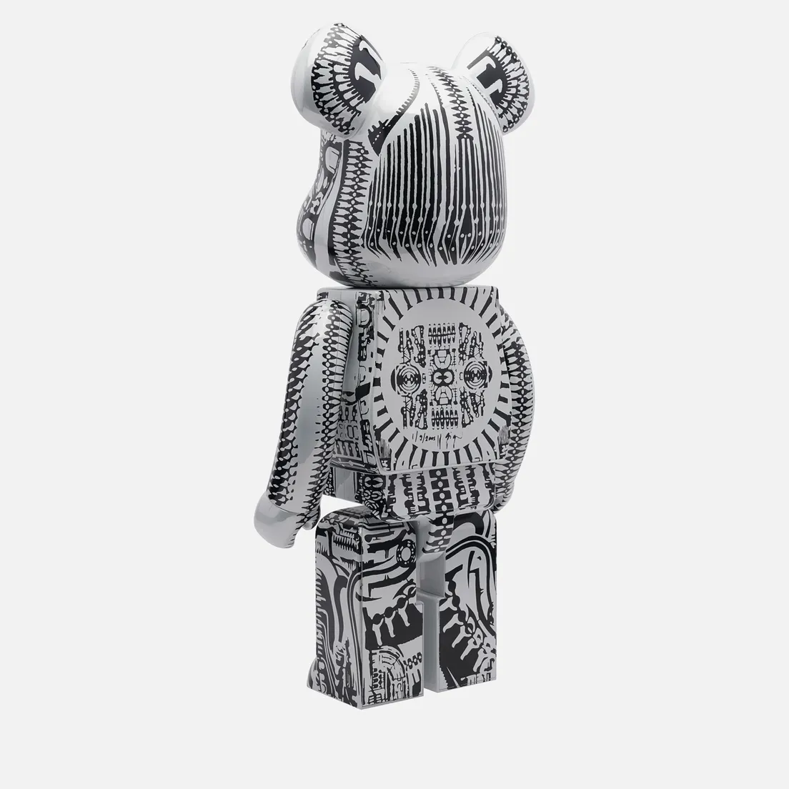 Medicom Toy Игрушка H.R. Giger White Chrome 1000%