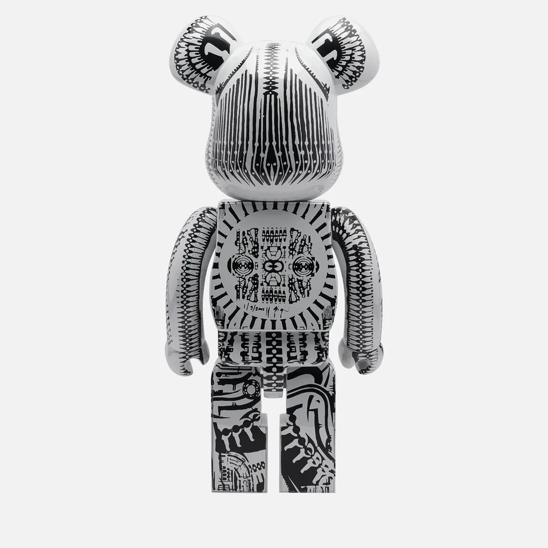 Medicom Toy Игрушка H.R. Giger White Chrome 1000%