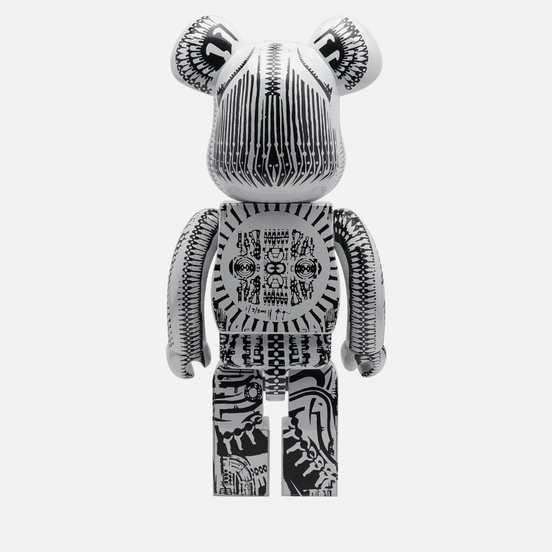 Игрушка Medicom Toy H.R. Giger White Chrome 1000%