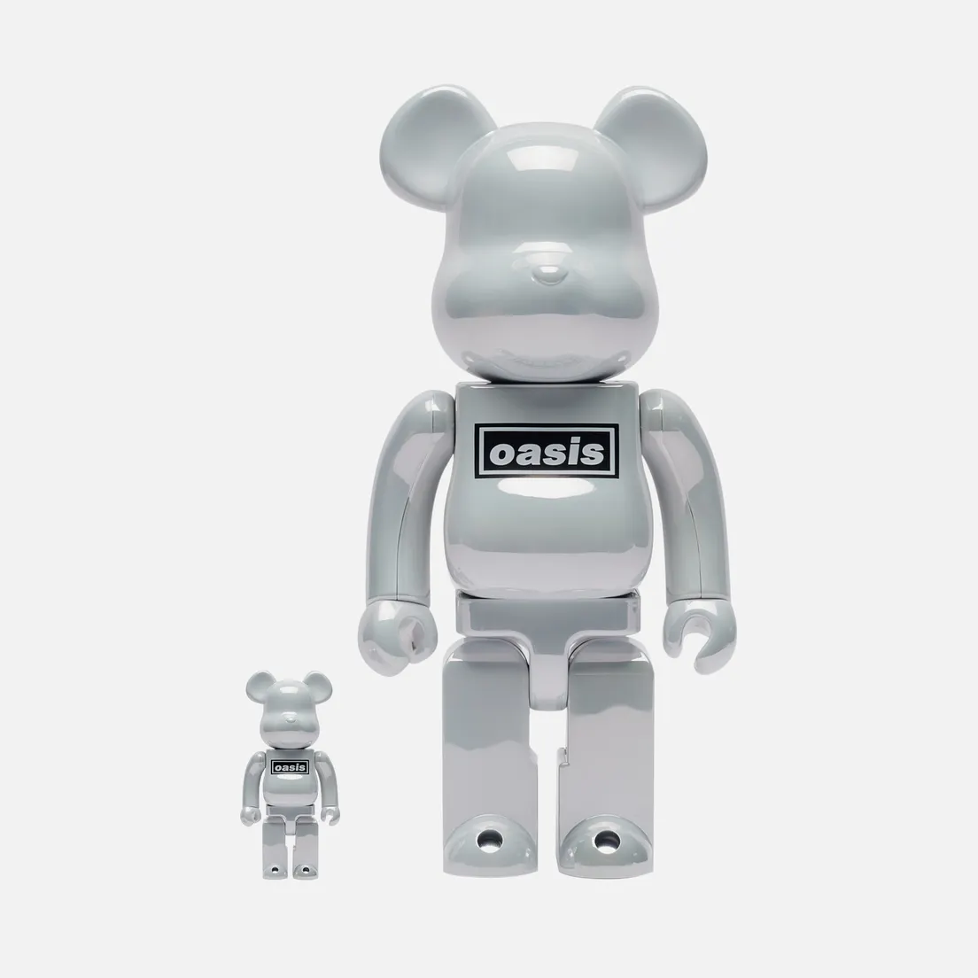 Medicom Toy Игрушка Oasis White Chrome 100% & 400%