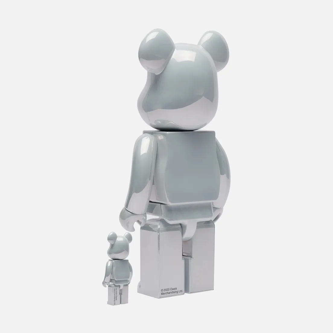 Medicom Toy Игрушка Oasis White Chrome 100% & 400%
