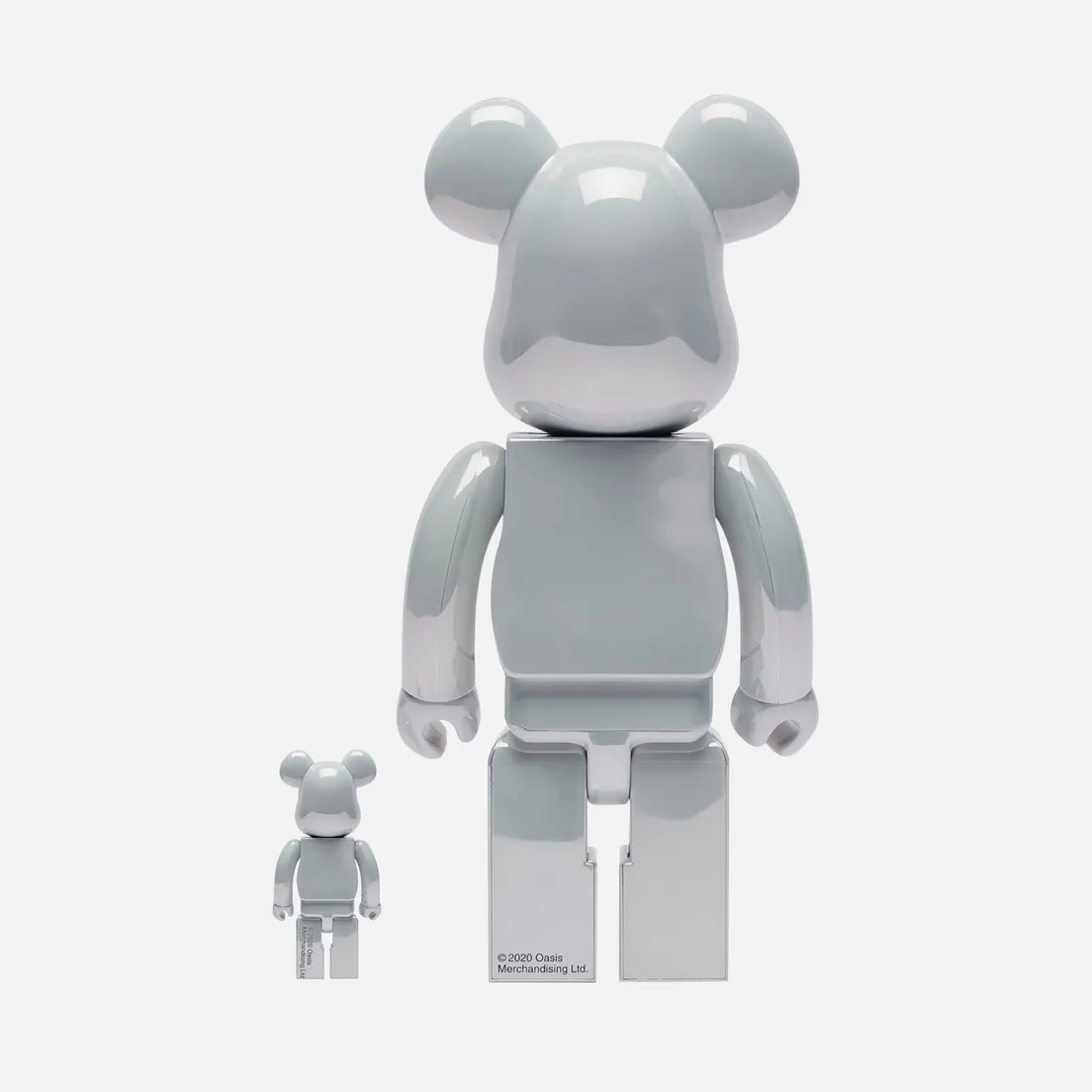 Medicom Toy Игрушка Oasis White Chrome 100% & 400%
