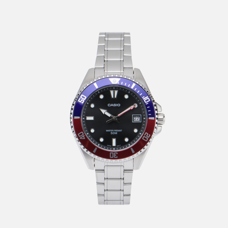 Наручные часы CASIO Collection MDV-10D-1A3, цвет серебряный