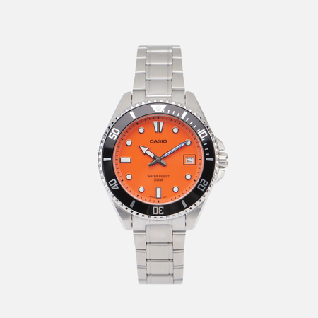 Наручные часы CASIO Collection MDV-10D-4A1, цвет серебряный