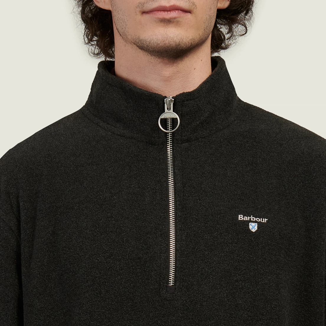 Barbour Мужская толстовка Essentials Half Zip Fleece