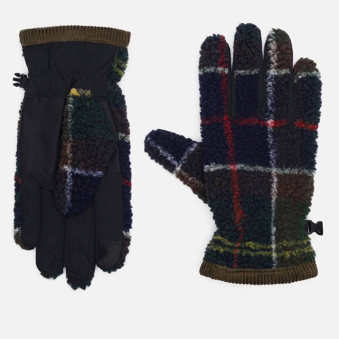 Barbour Перчатки Field Tartan Fleece