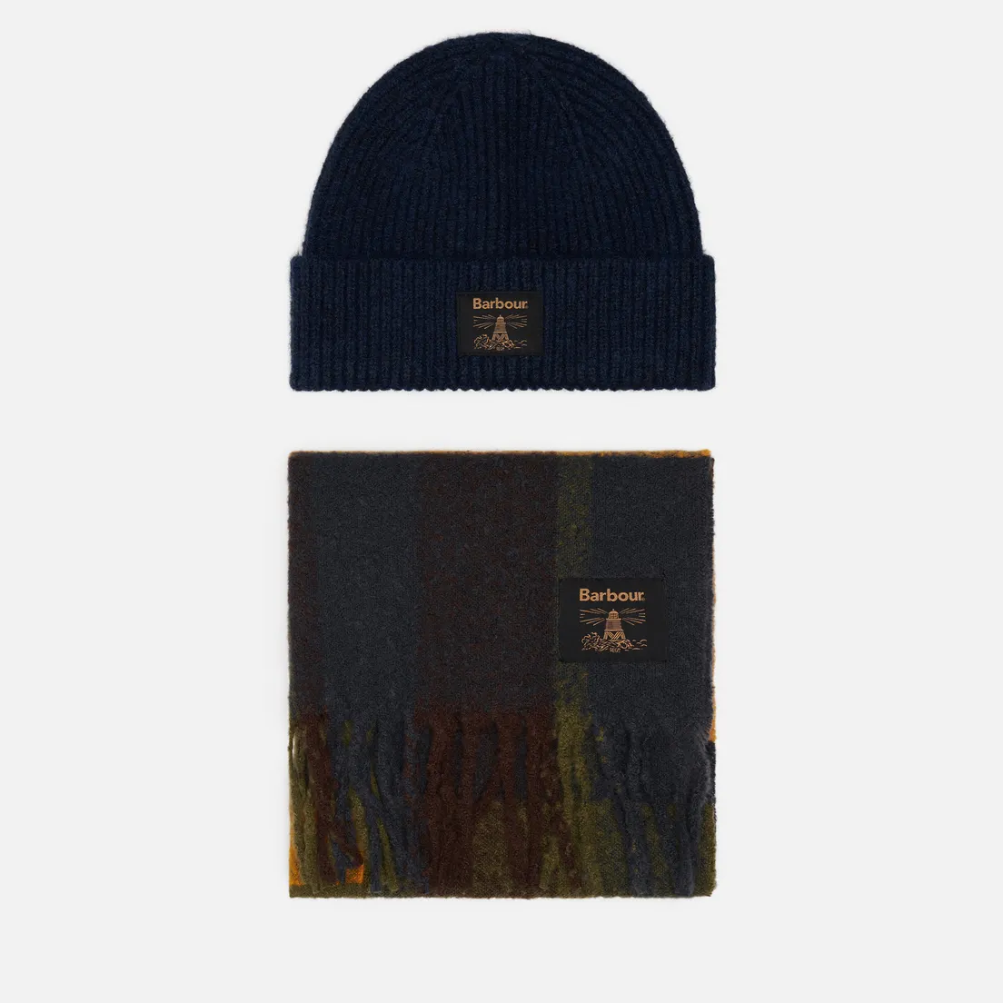 Barbour Подарочный набор Westerdale Beanie & Scarf Gift Set