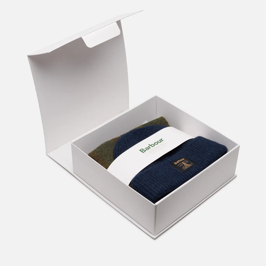 Barbour Подарочный набор Westerdale Beanie & Scarf Gift Set