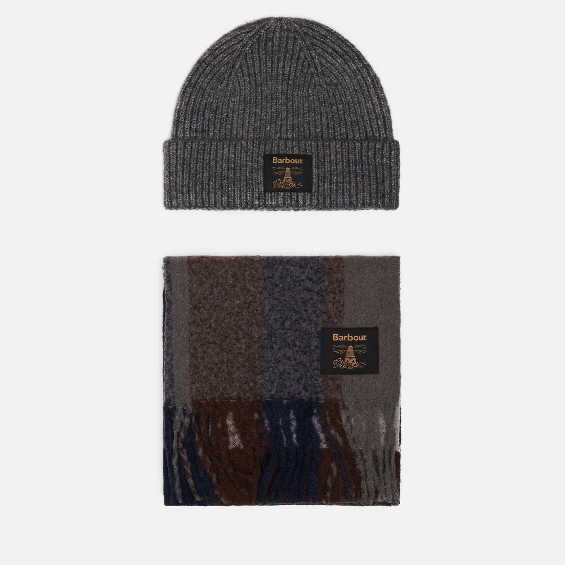 Barbour Подарочный набор Westerdale Beanie & Scarf Gift Set
