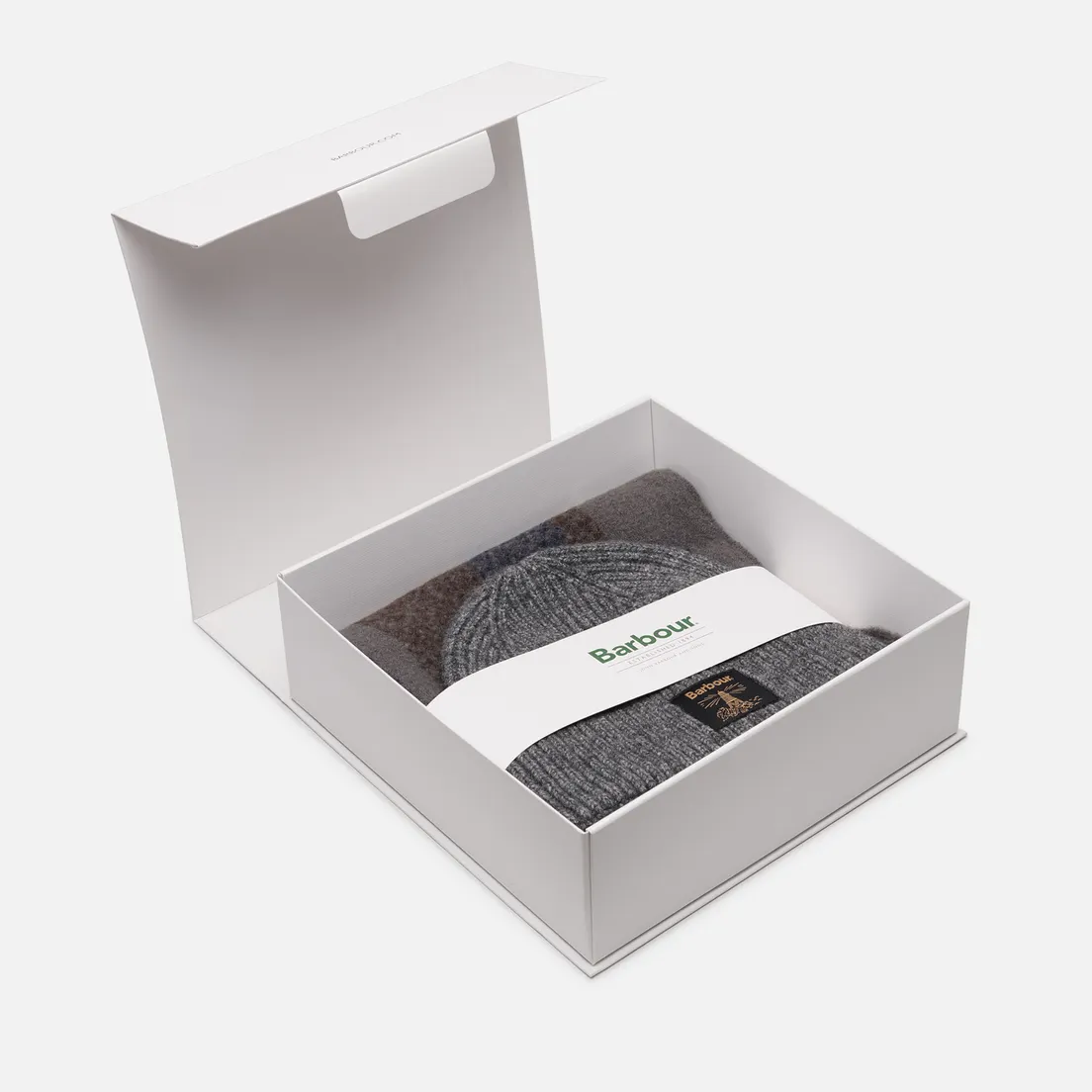 Barbour Подарочный набор Westerdale Beanie & Scarf Gift Set