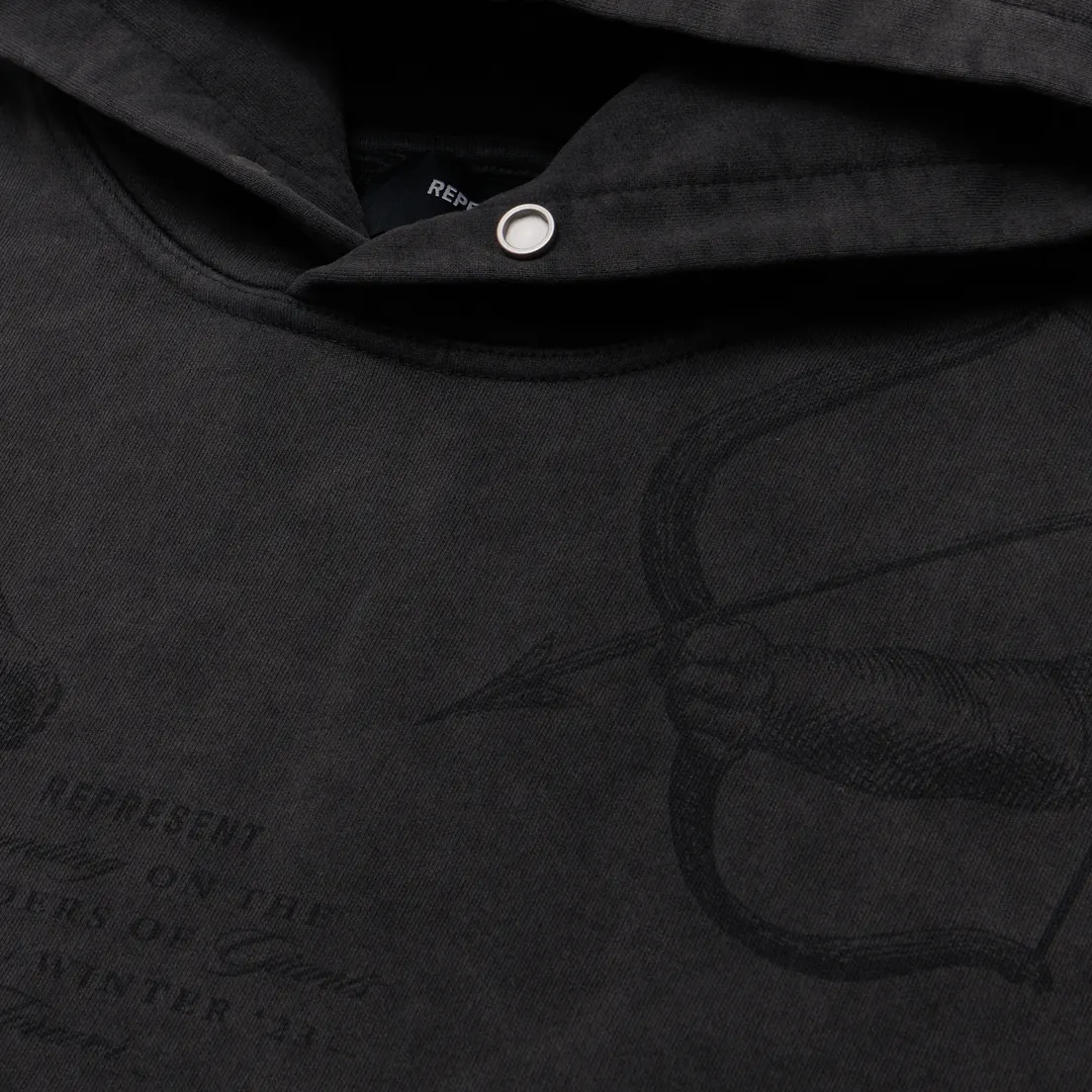 REPRESENT Мужская толстовка Cherub All Over Hoodie