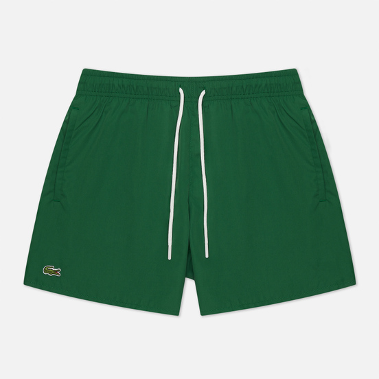 Мужские шорты Lacoste Light Quick-Dry Swim Green/Navy Blue